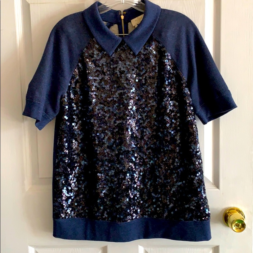 Kate Spade Milo sequin top